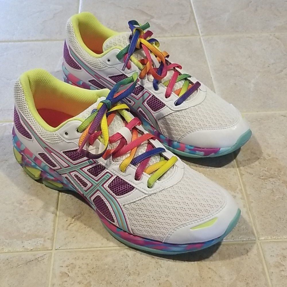 ASICS Gel Multi Color Womans Sneaker Size 8.5